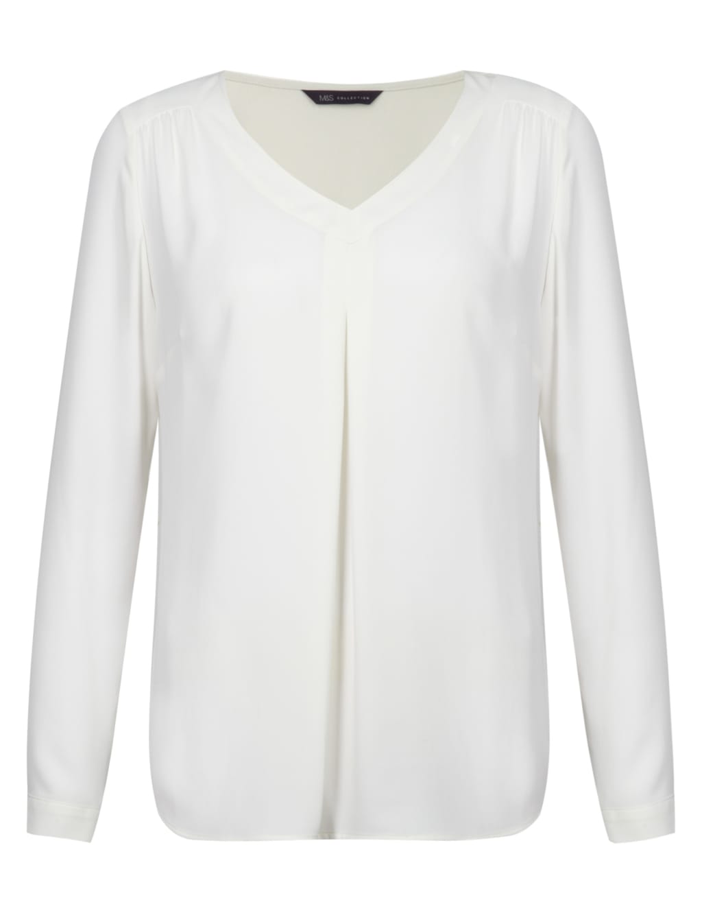 V-Neck Long Sleeve Blouse 4 of 5