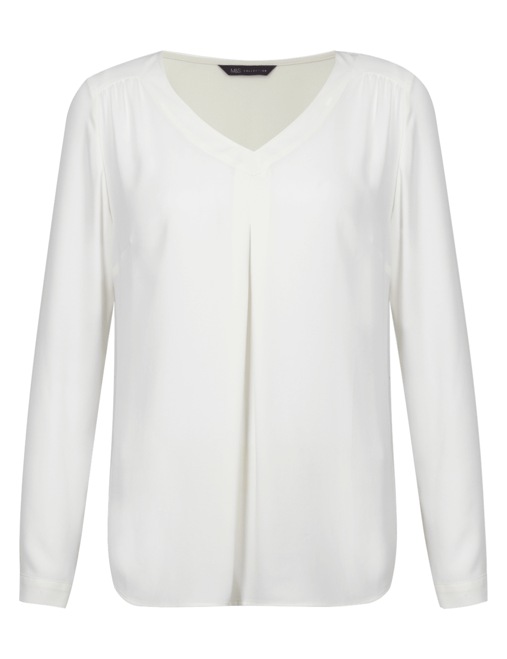 V-Neck Long Sleeve Blouse 2 of 5