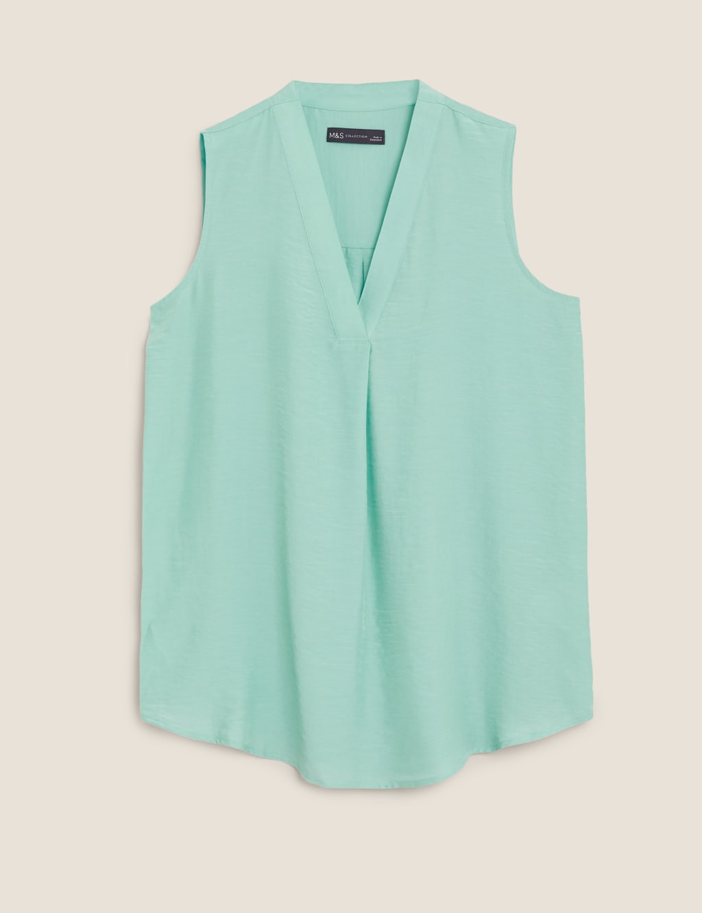 V-Neck Sleeveless Shell Top 2 of 5