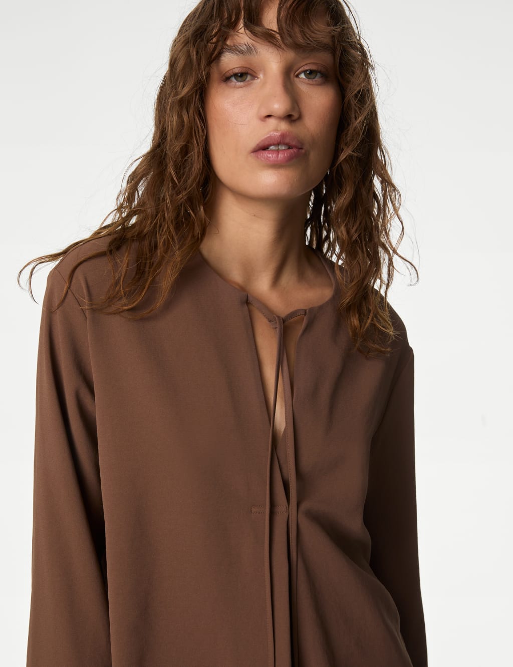 Tie Neck Blouse 4 of 5