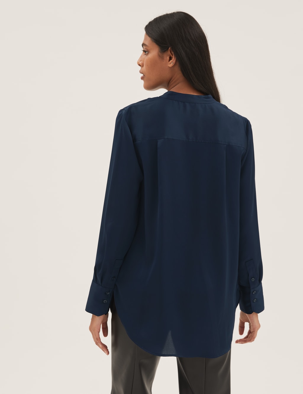 Bib Detail Long Sleeve Shirt 5 of 5