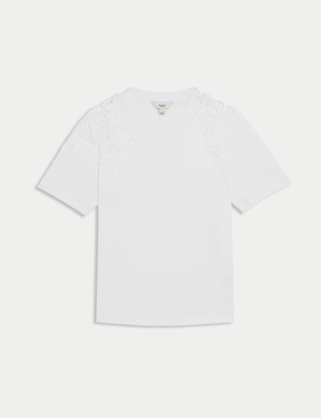 Pure Cotton Embroidered Regular Fit T-Shirt 2 of 4
