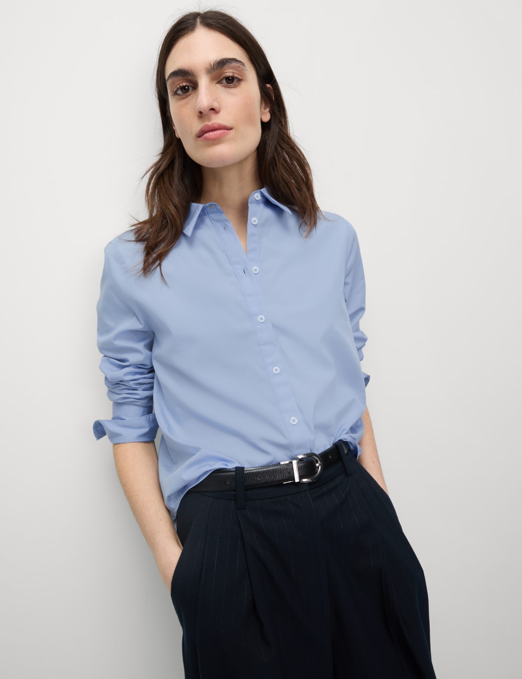 Pure Cotton Button Through Shirt 3 of 5