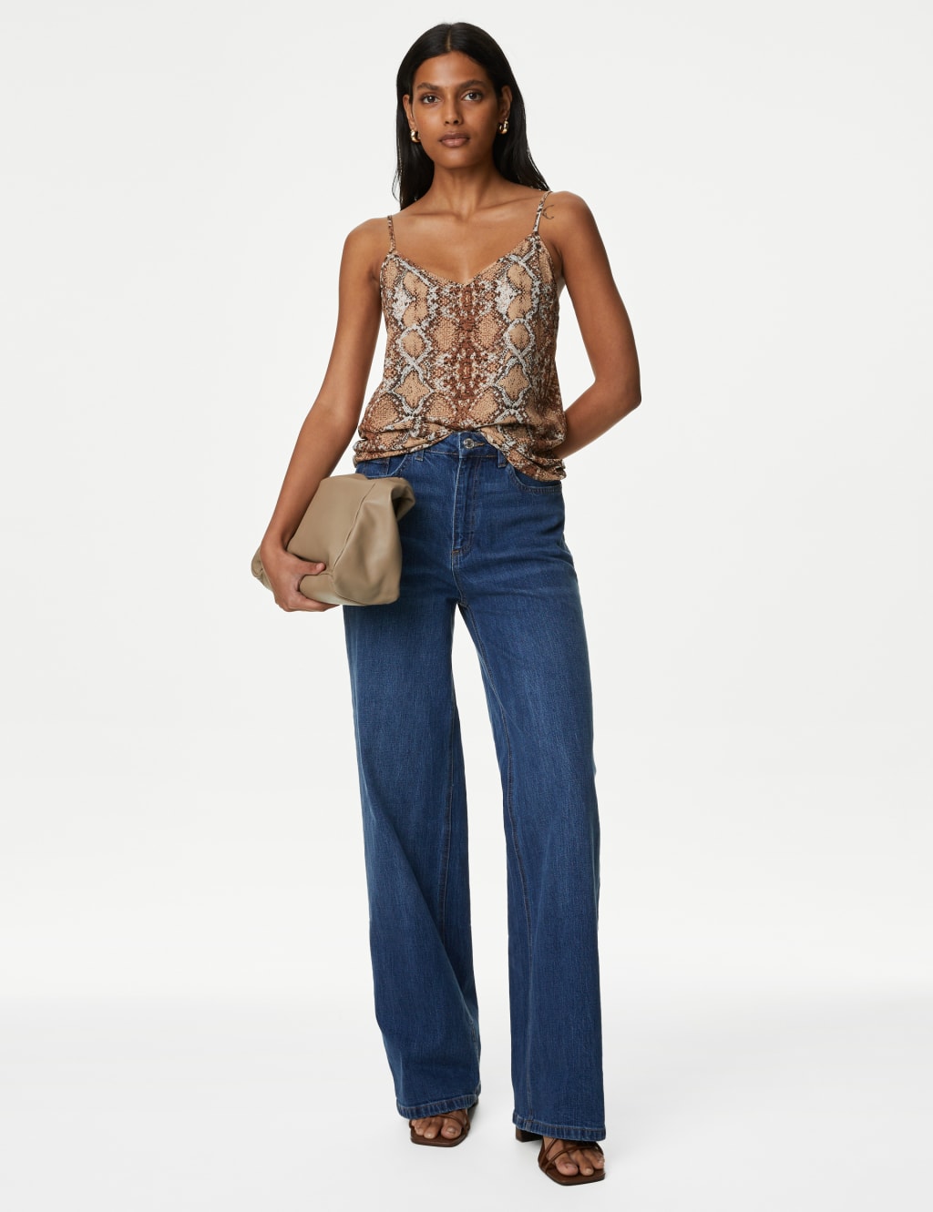 Animal Print Cami Top 3 of 5