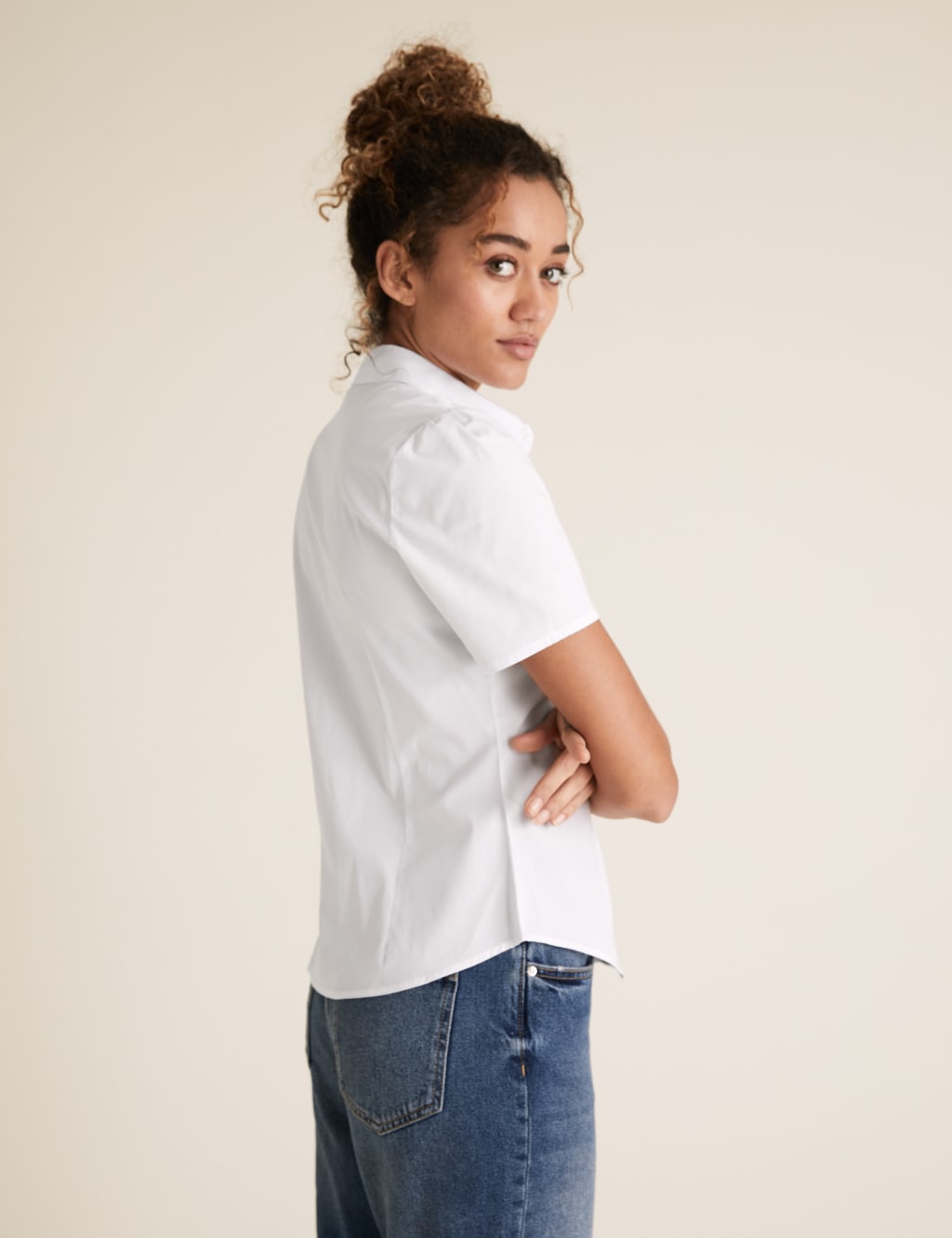 Cotton Puff Short Sleeve Shirt 5 of 5