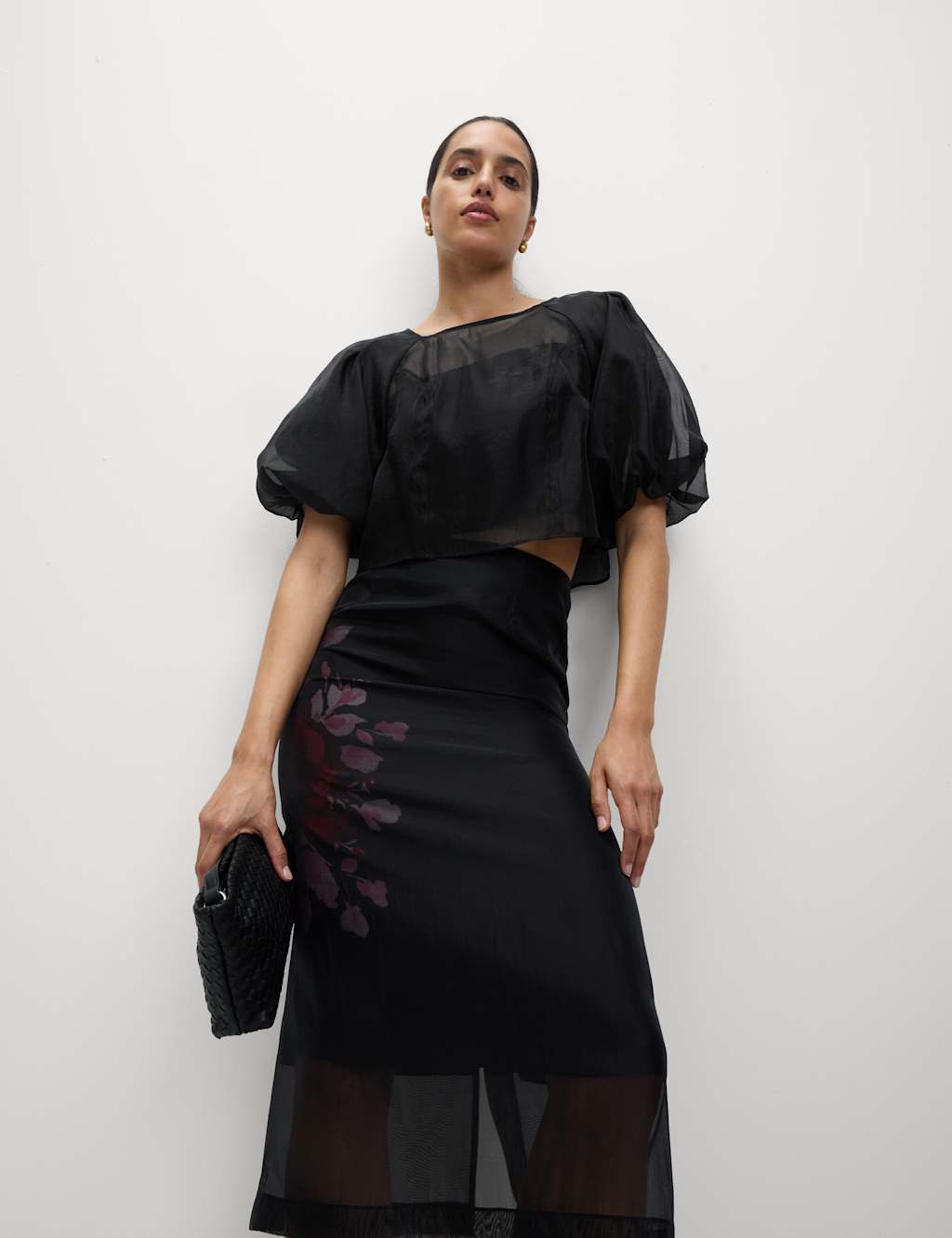 Organza Puff Sleeve Top 7 of 7