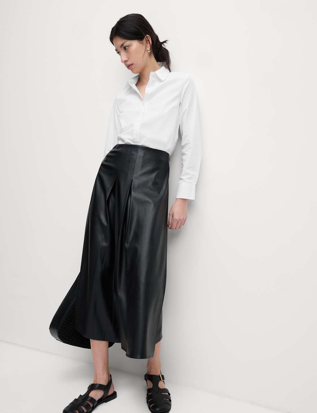 Cotton Rich Fitted Collared Shirt 3 of 5