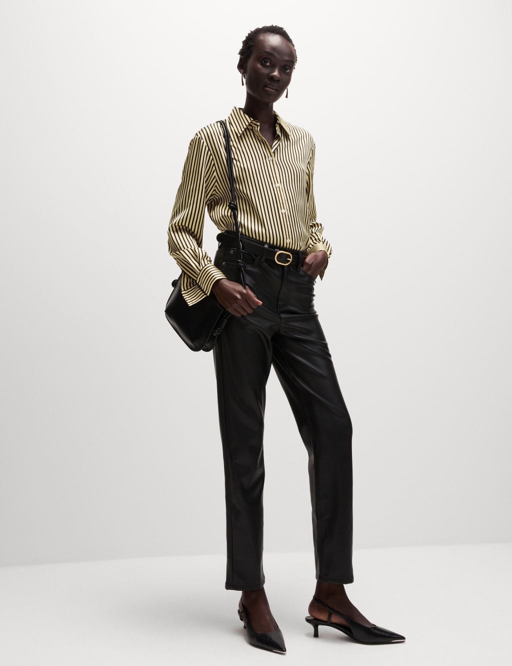 Satin Collared Shirt 3 of 5