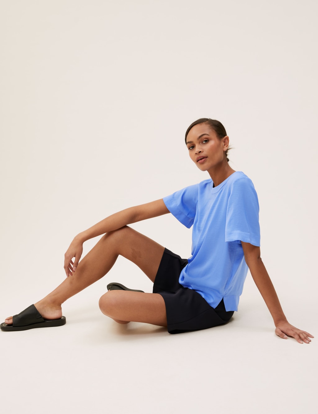 Round Neck Angel Sleeve Top 6 of 6
