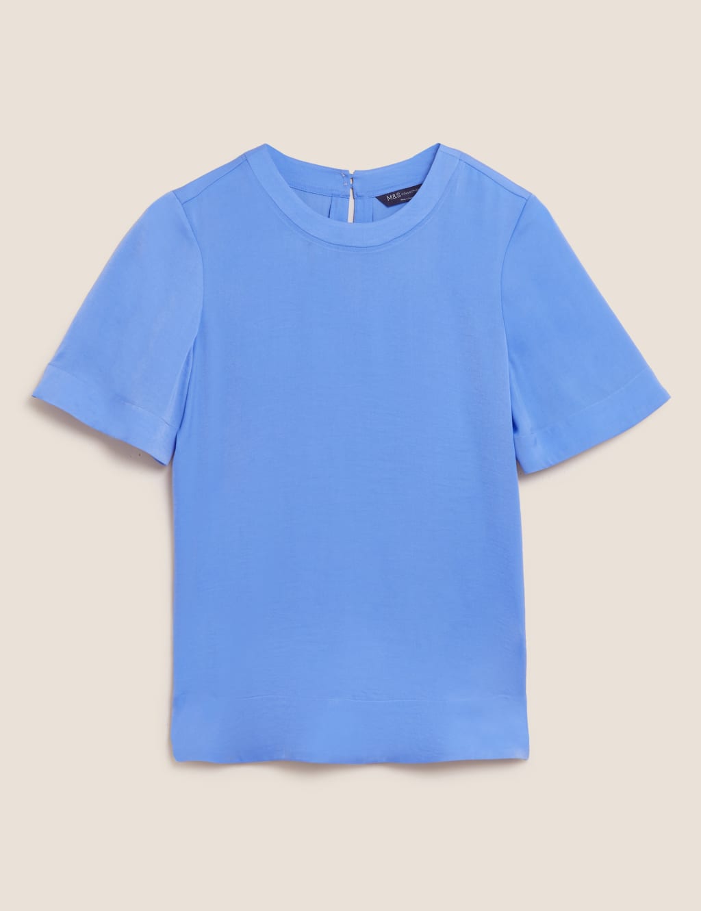 Round Neck Angel Sleeve Top 2 of 6