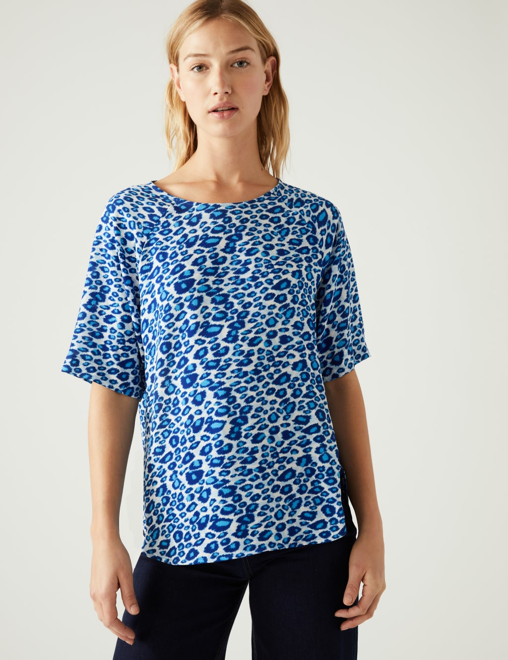 Printed Short Sleeve Top 3 of 5