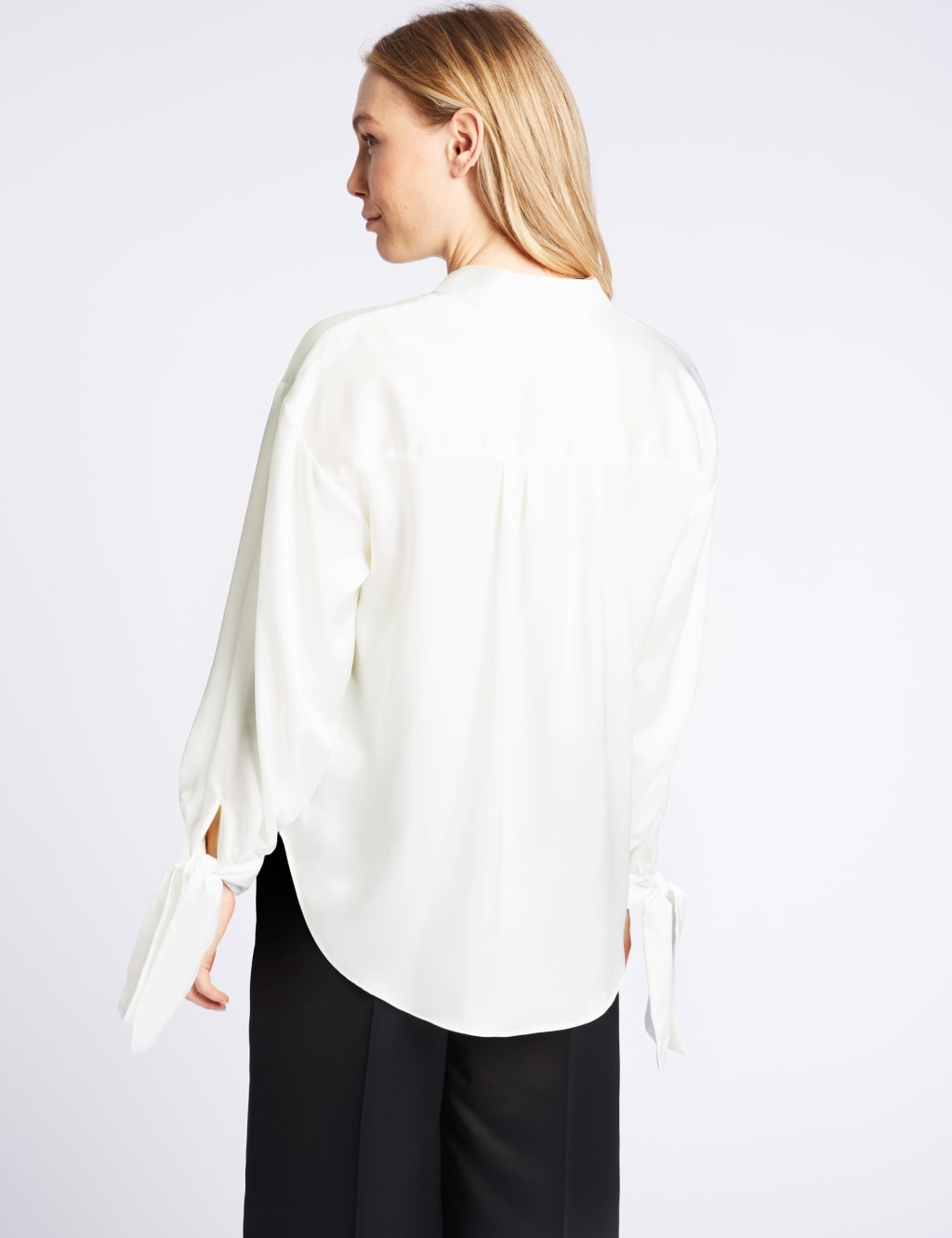 Tie Cuff Long Sleeve Shirt 4 of 5