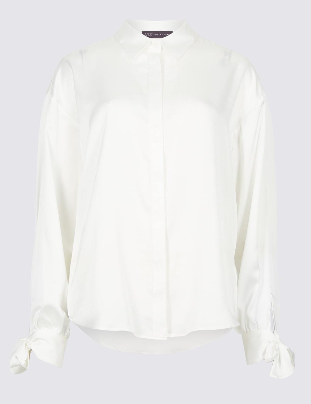 Tie Cuff Long Sleeve Shirt 2 of 5