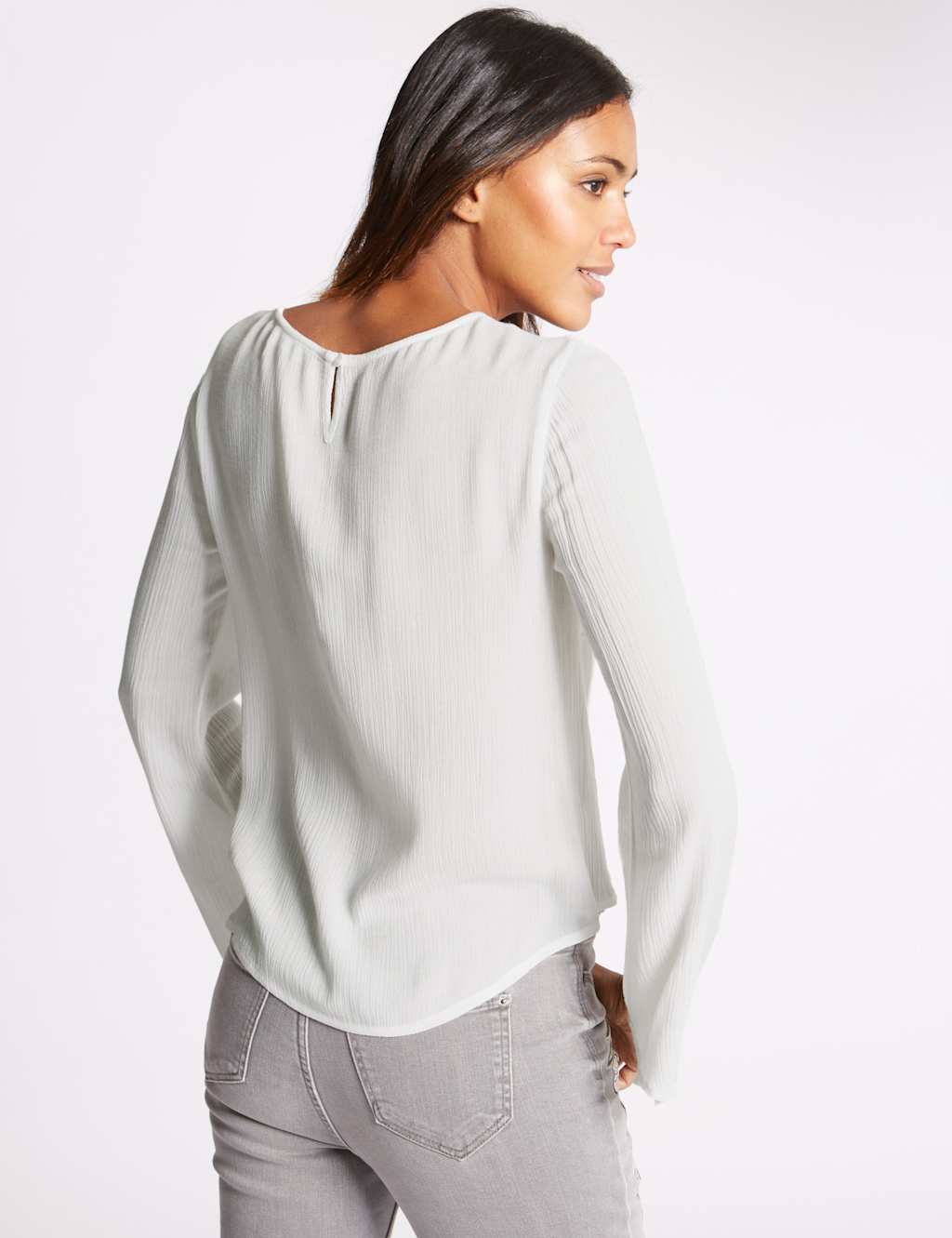 Romantic Long Sleeve Blouse 3 of 4