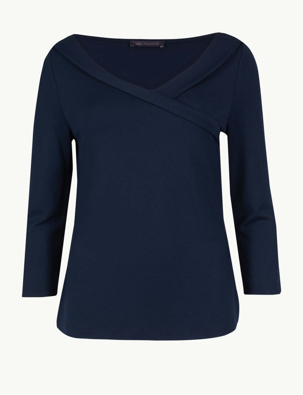 V-Neck 3/4 Sleeve T-Shirt 2 of 4