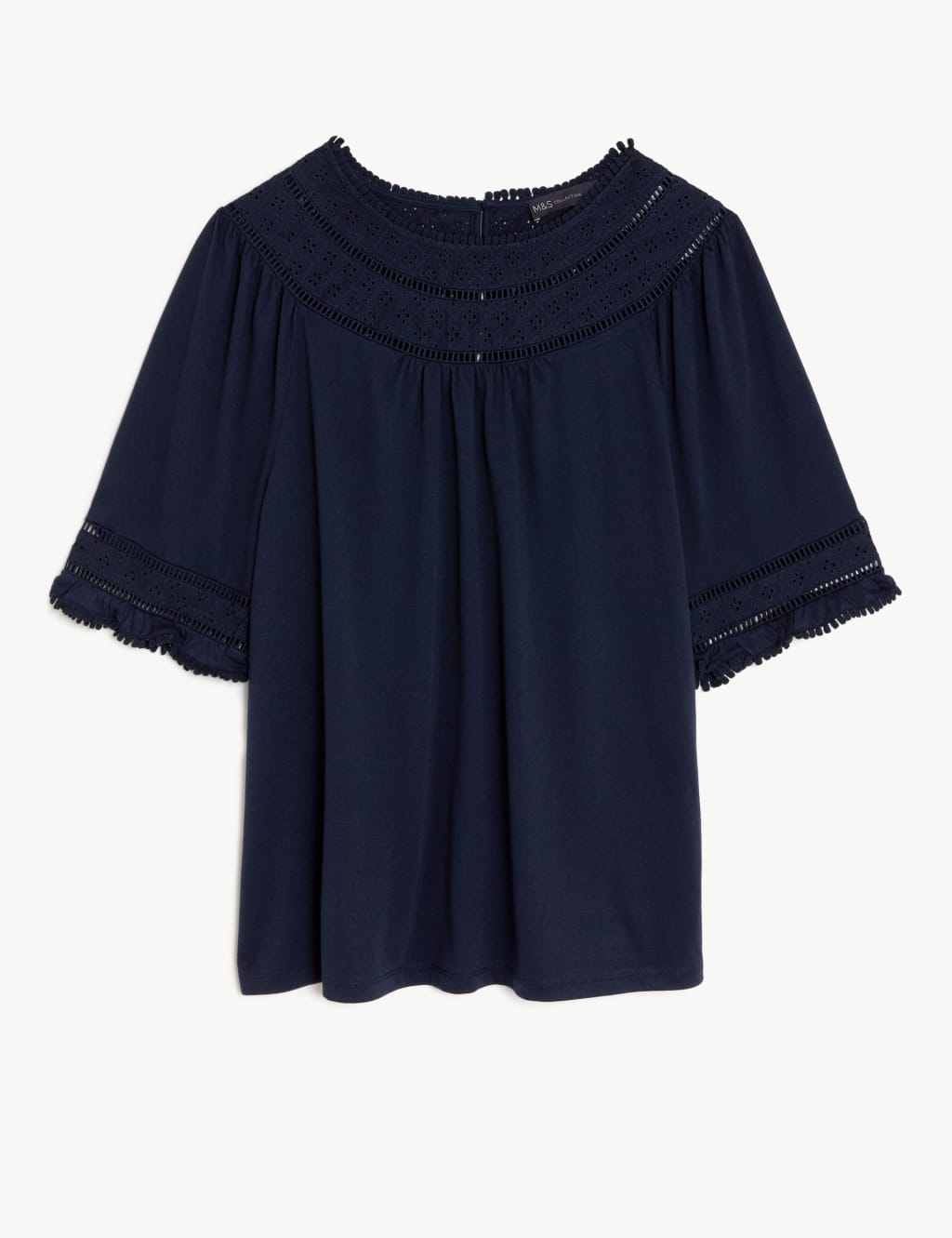 Jersey Lace Insert Top 2 of 6