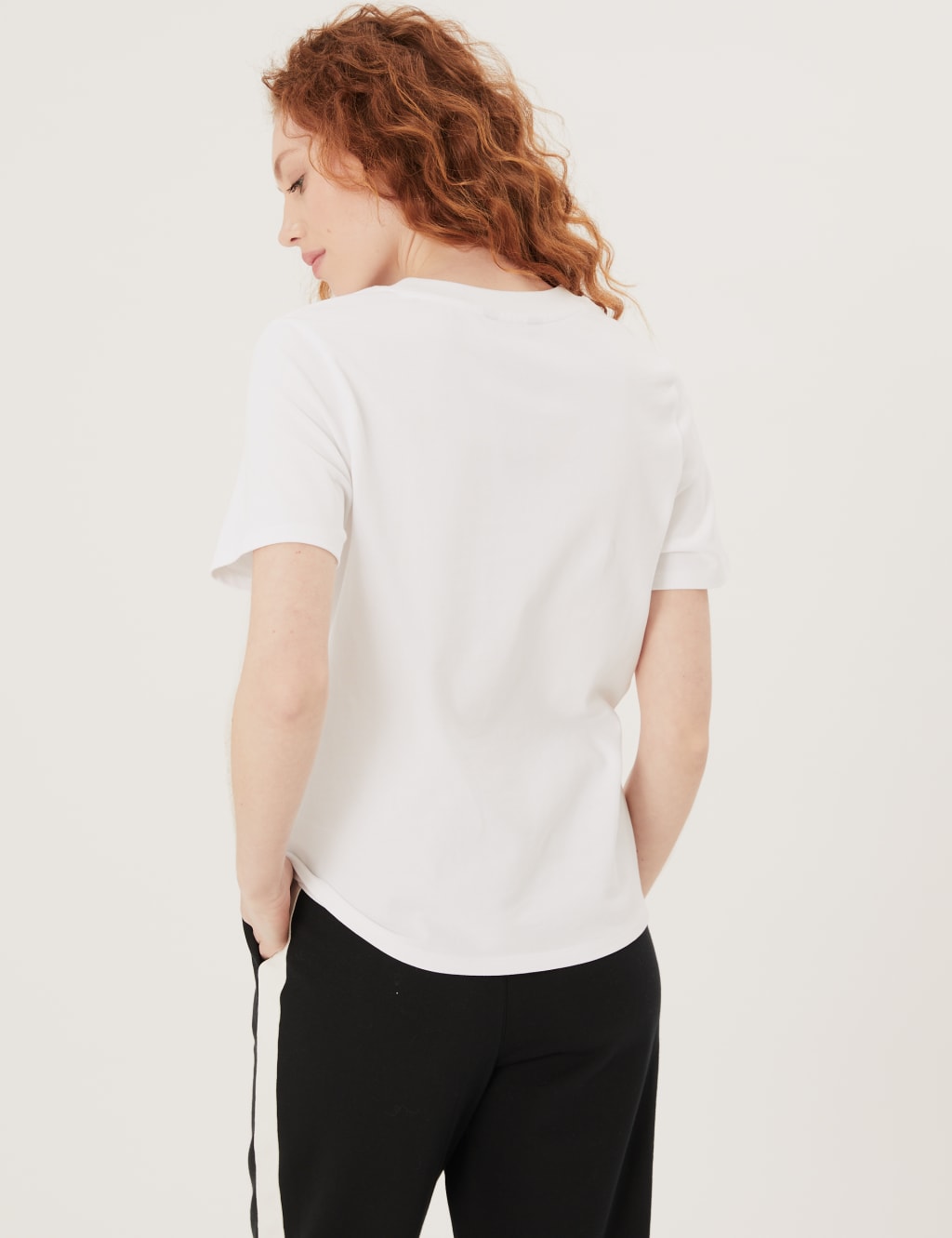 Pure Cotton Crew Neck T-Shirt 5 of 5