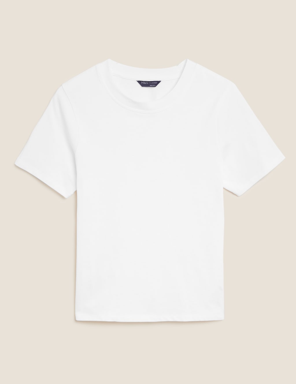 Pure Cotton Crew Neck T-Shirt 2 of 5