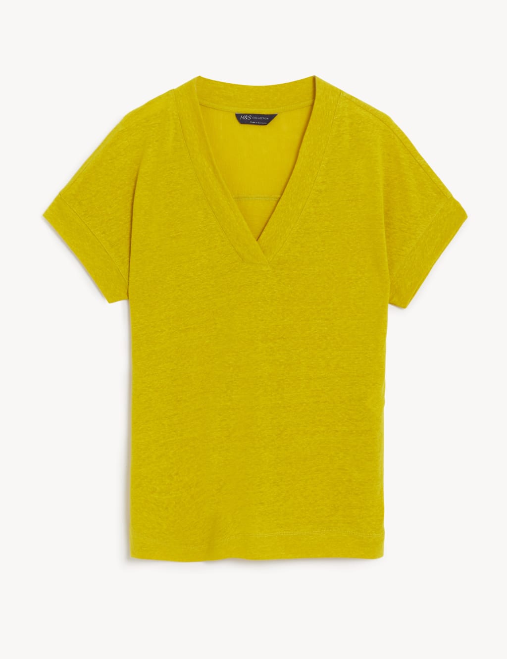 Linen Rich Regular Fit T-Shirt 2 of 5