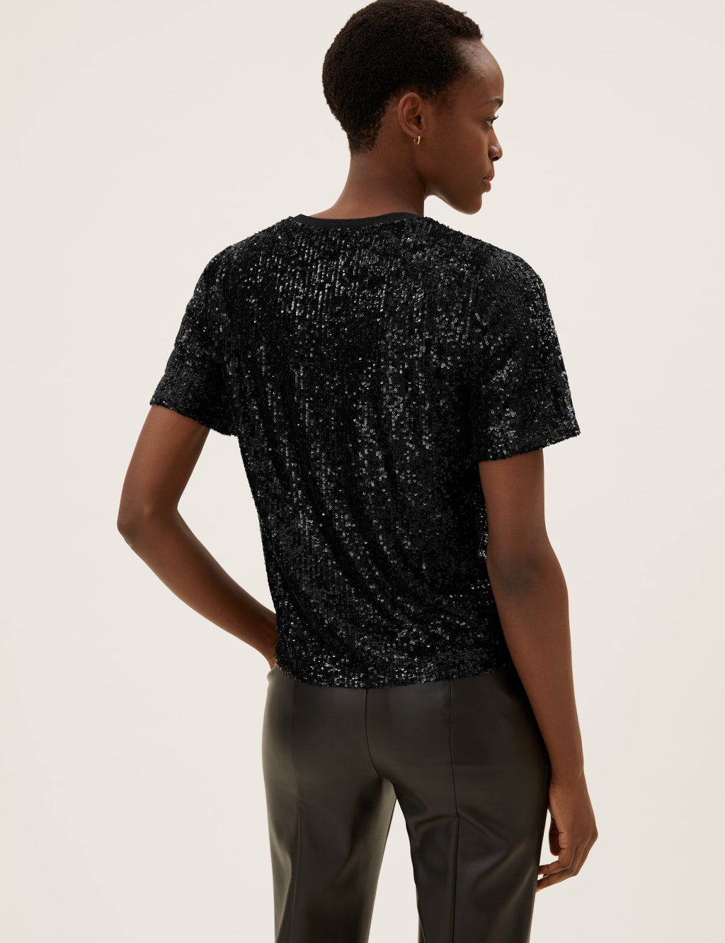Sequin Regular Fit T-Shirt 4 of 6