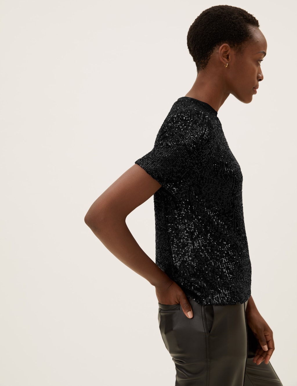 Sequin Regular Fit T-Shirt 5 of 6