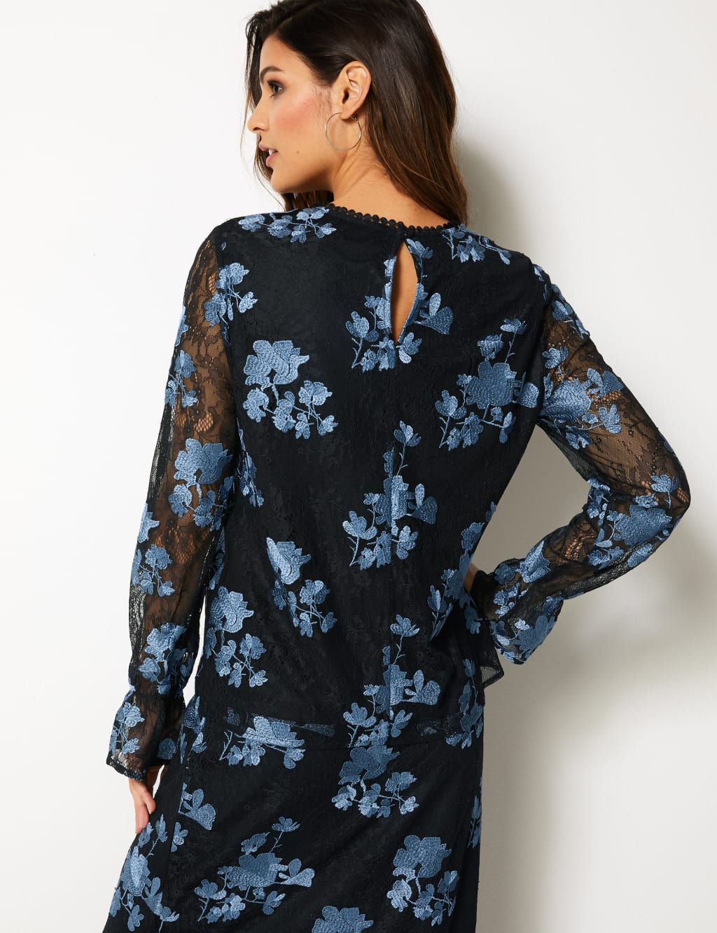 Embroidered Lace Blouse 5 of 5