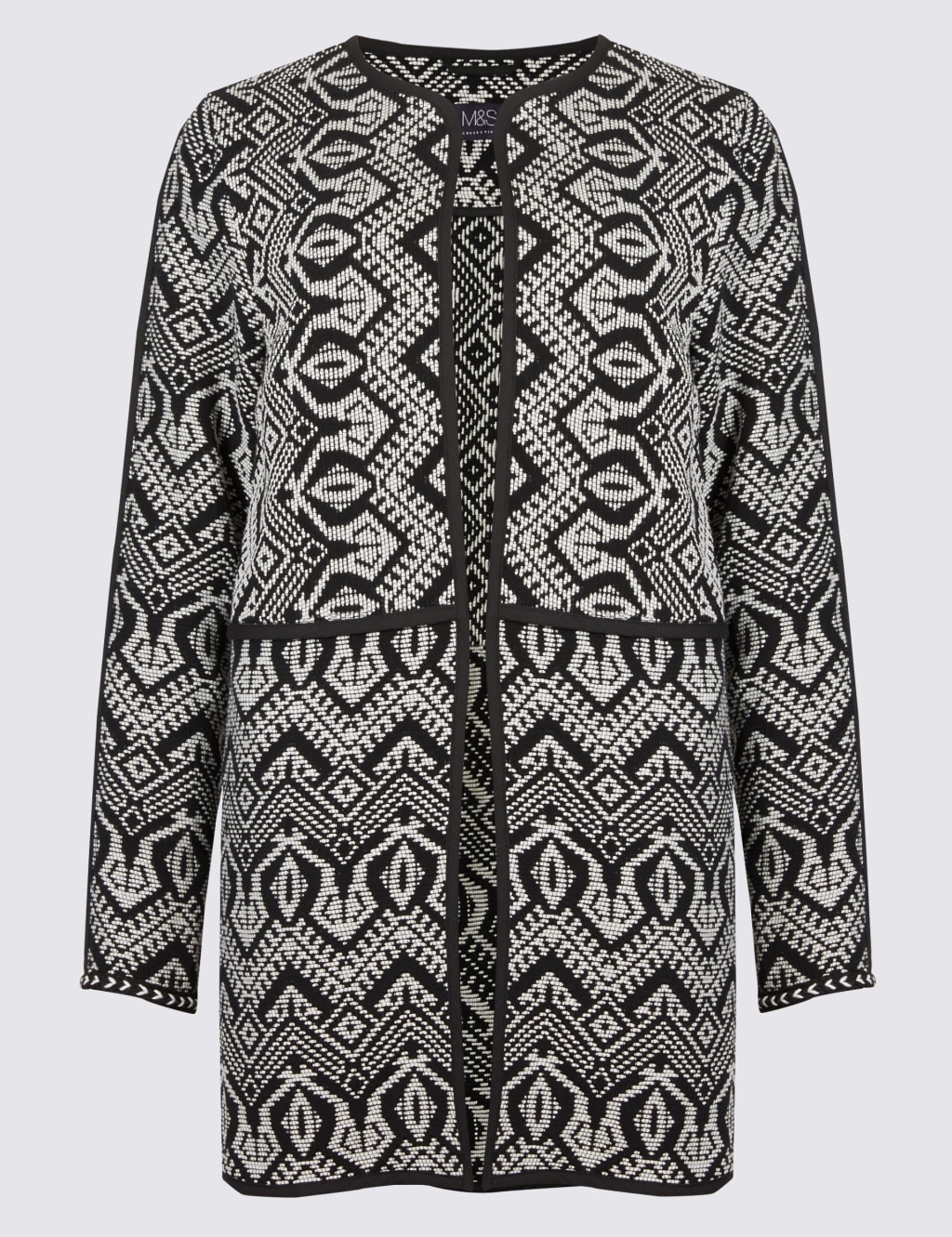 Cotton Rich Edge To Edge Coat 2 of 4
