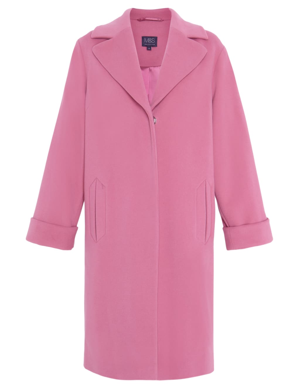 Notch Lapel Oversized Duster Coat 3 of 3