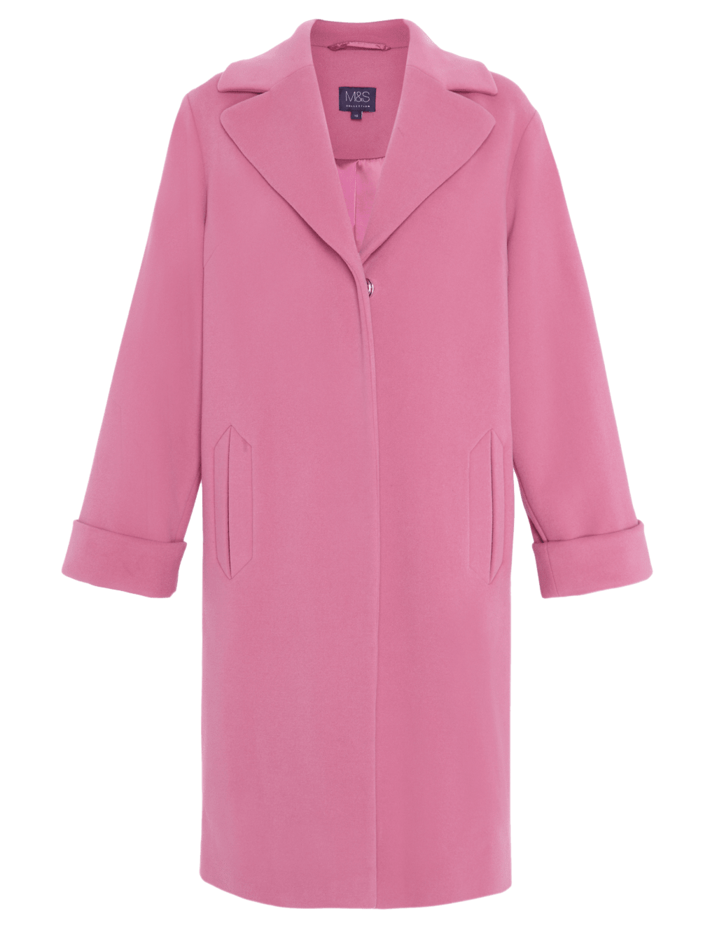 Notch Lapel Oversized Duster Coat 2 of 3