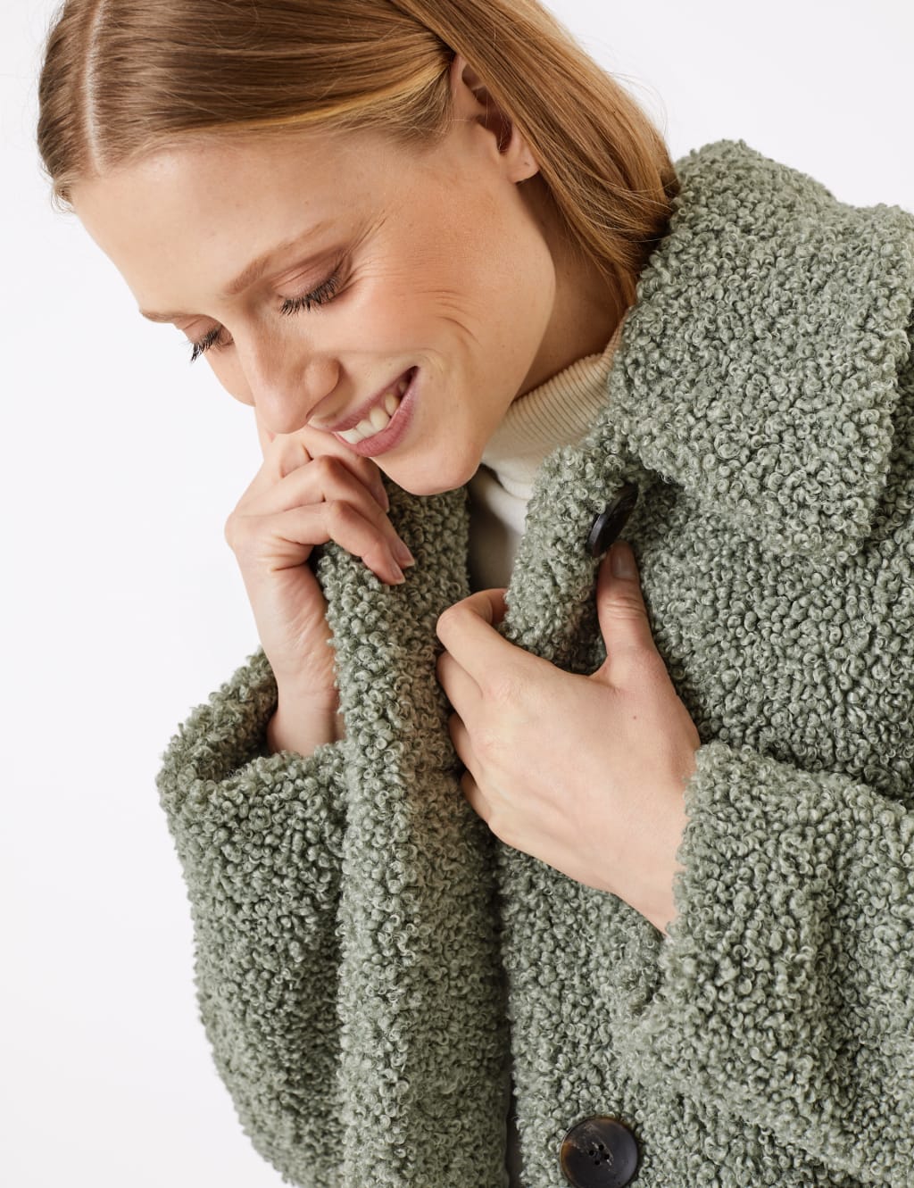 M&s teddy bear coat online