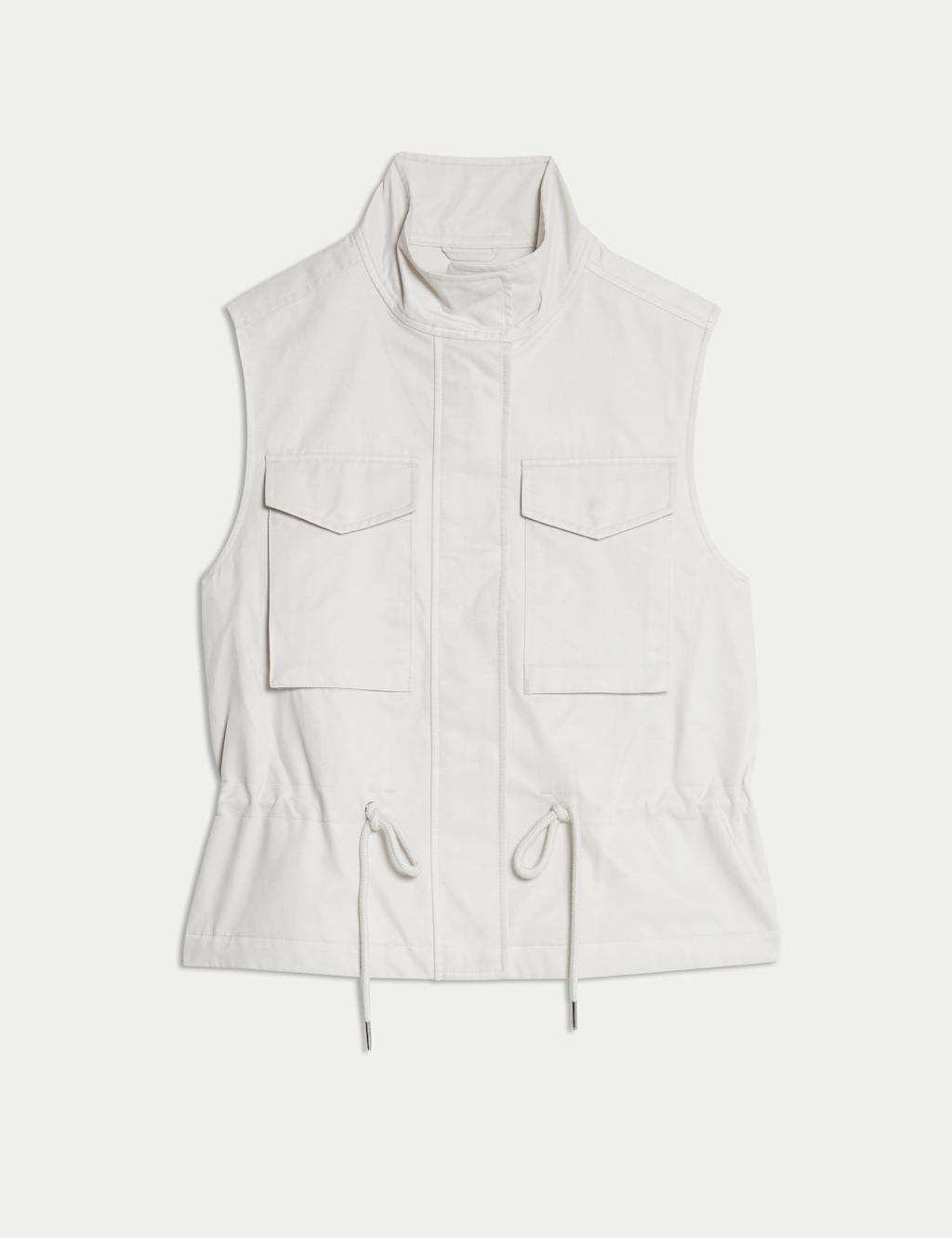 Cotton Rich Utility Gilet 2 of 6