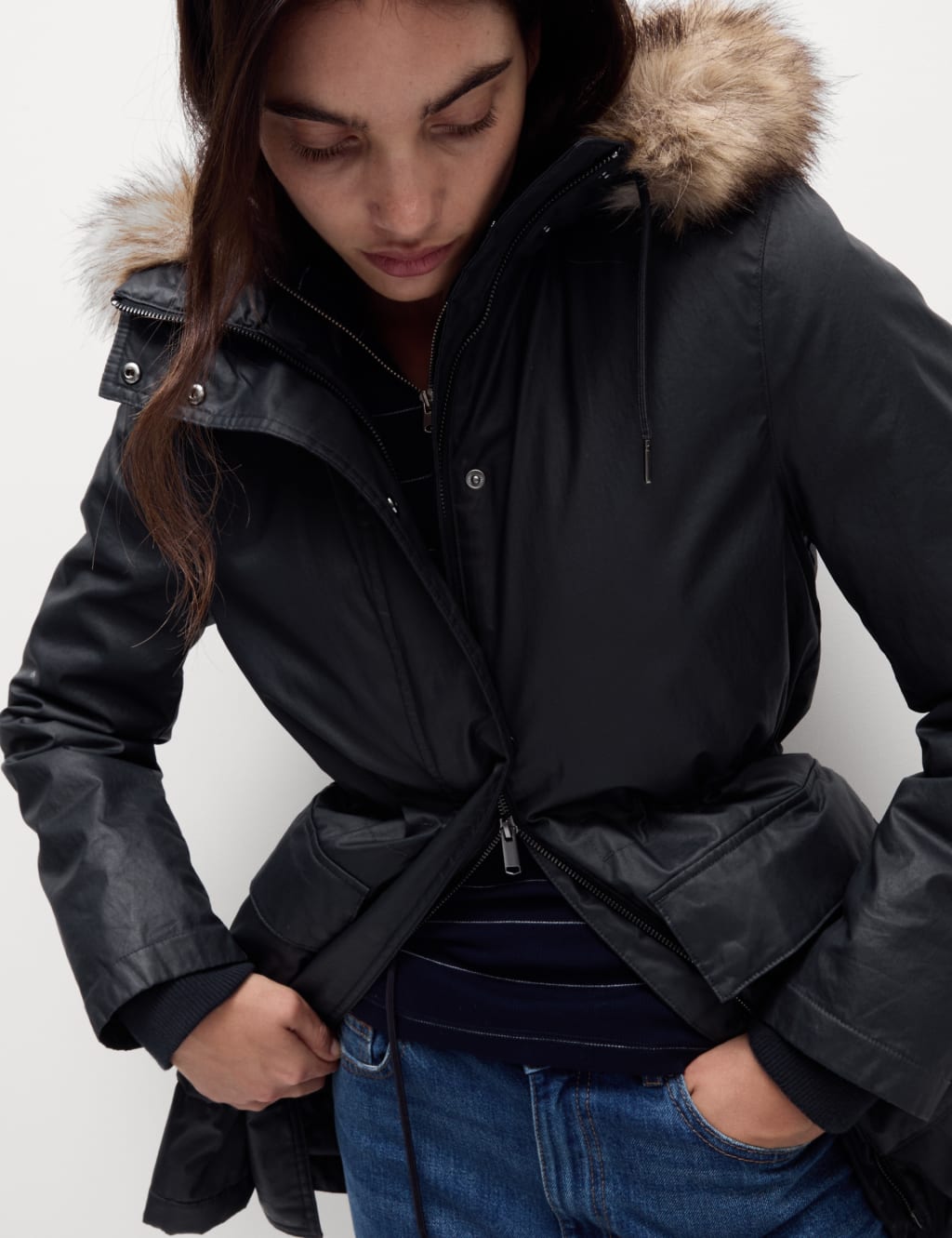Marks and spencer parka 2025