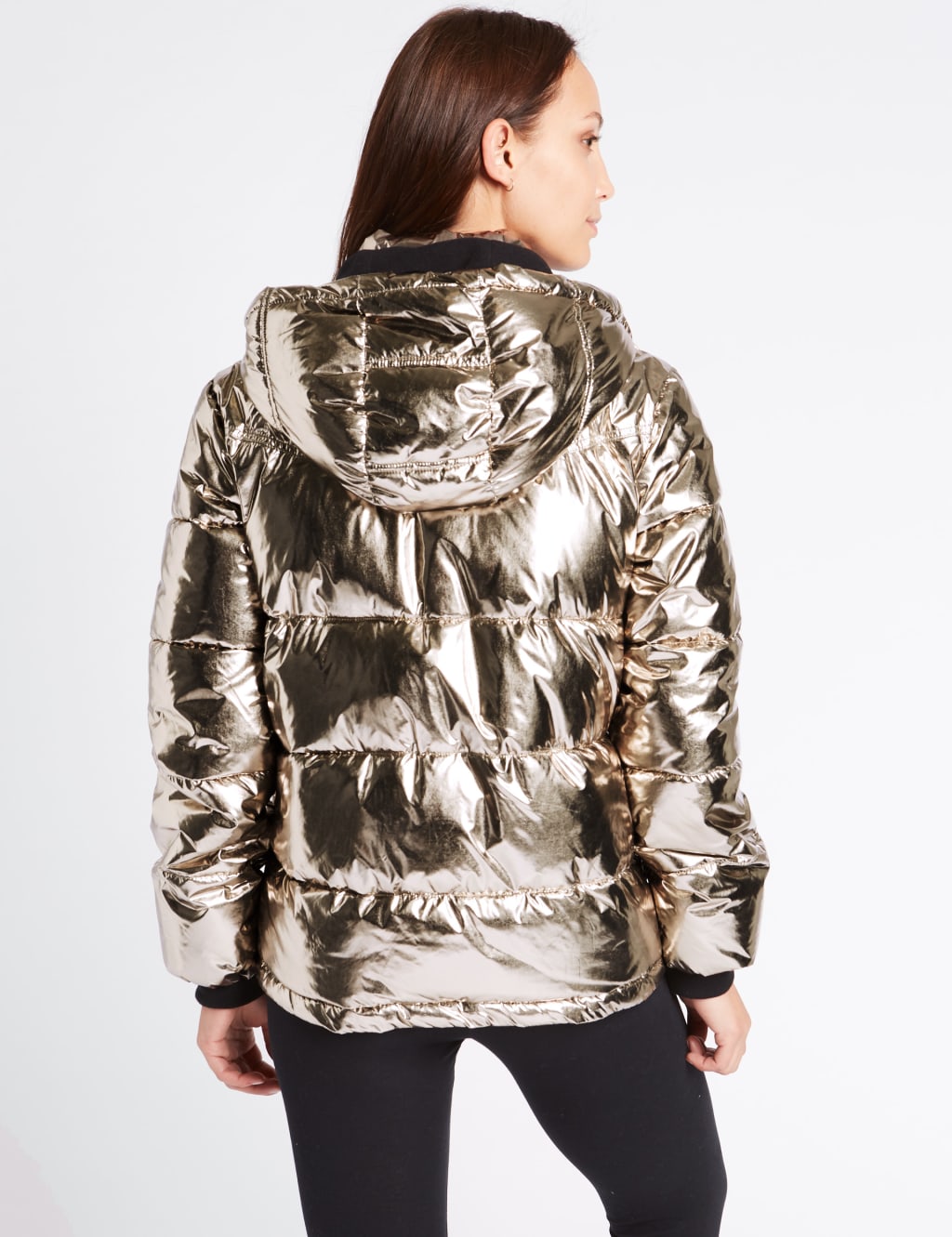 Metallic Padded Jacket with Stormwear™ 4 of 9