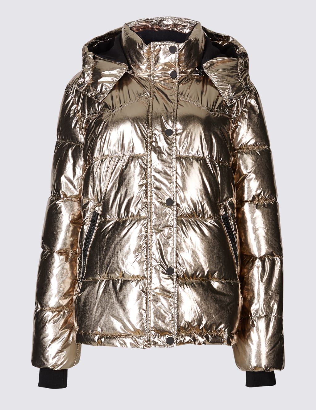 Metallic Padded Jacket with Stormwear™ 2 of 9
