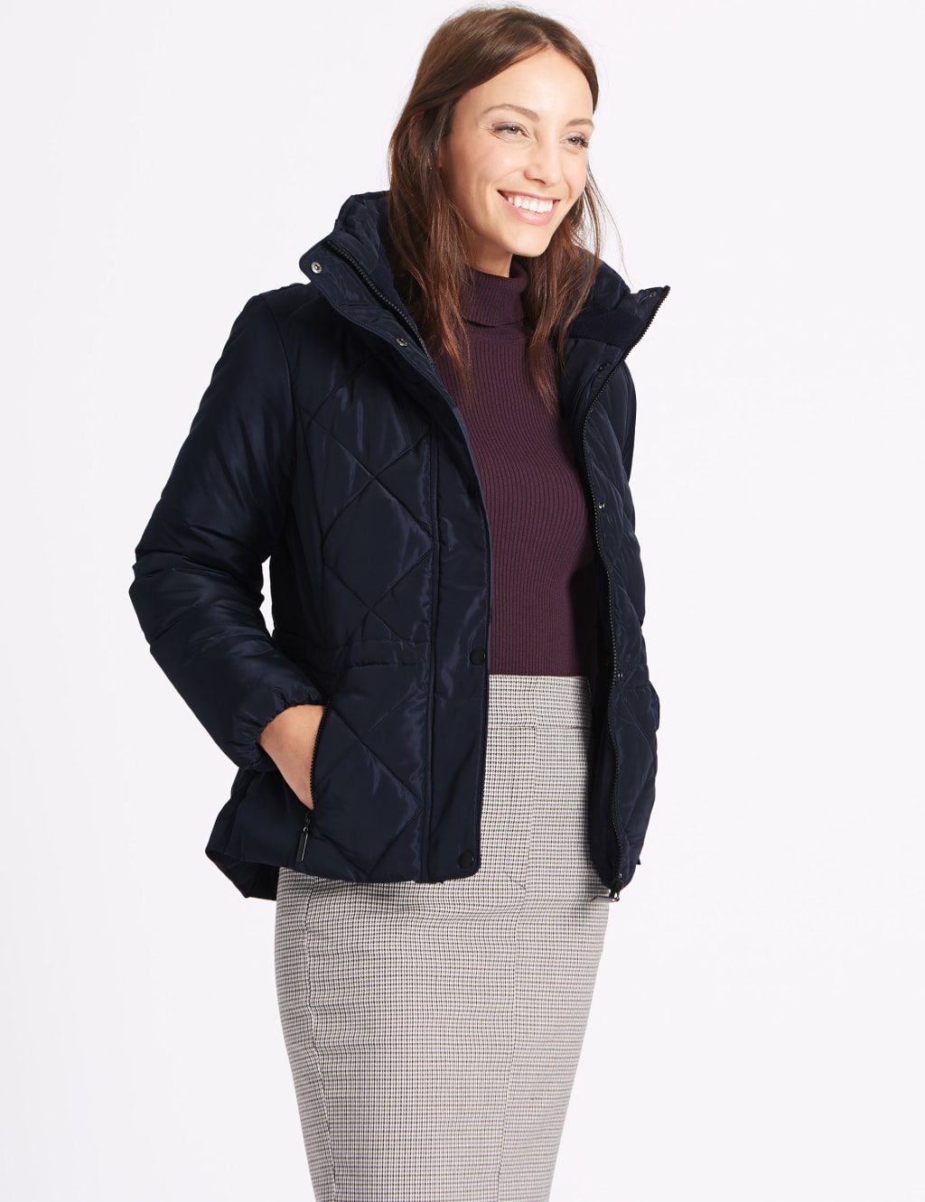 M&s padded jacket with stormwear new arrivals