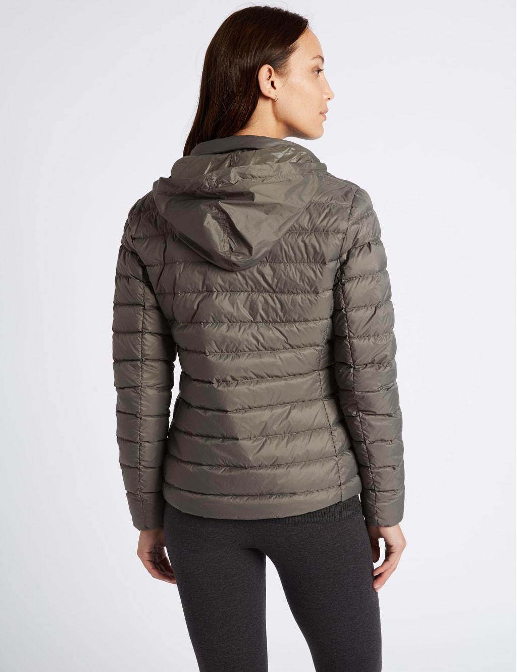 Lightweight feather jacket store
