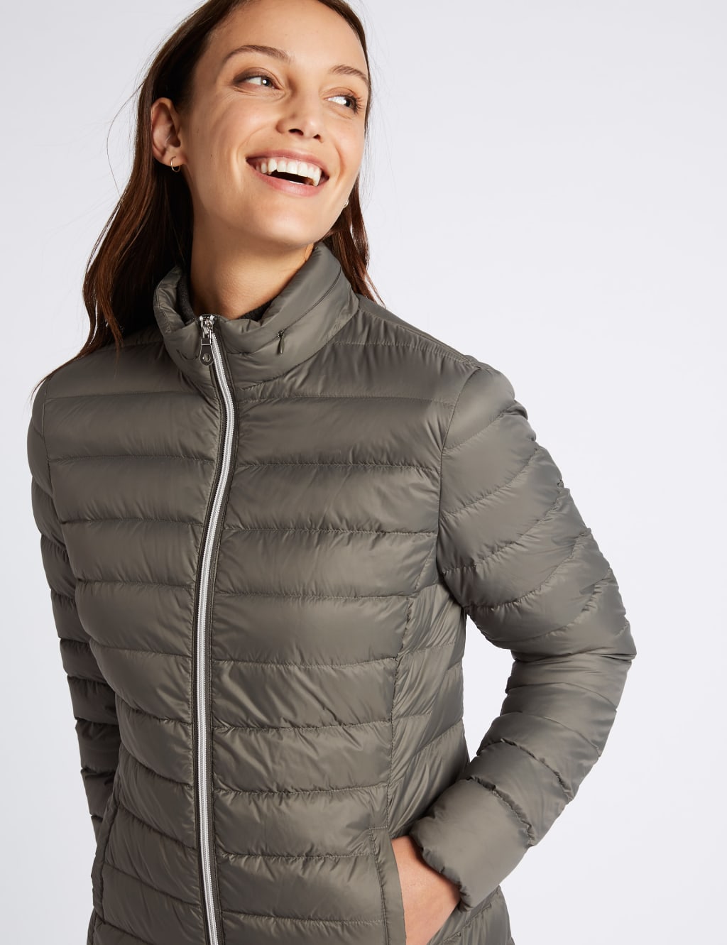 Lightweight down and feather jacket deals