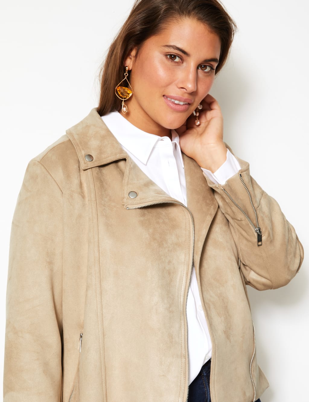 Marks and spencer curve leather jacket new arrivals