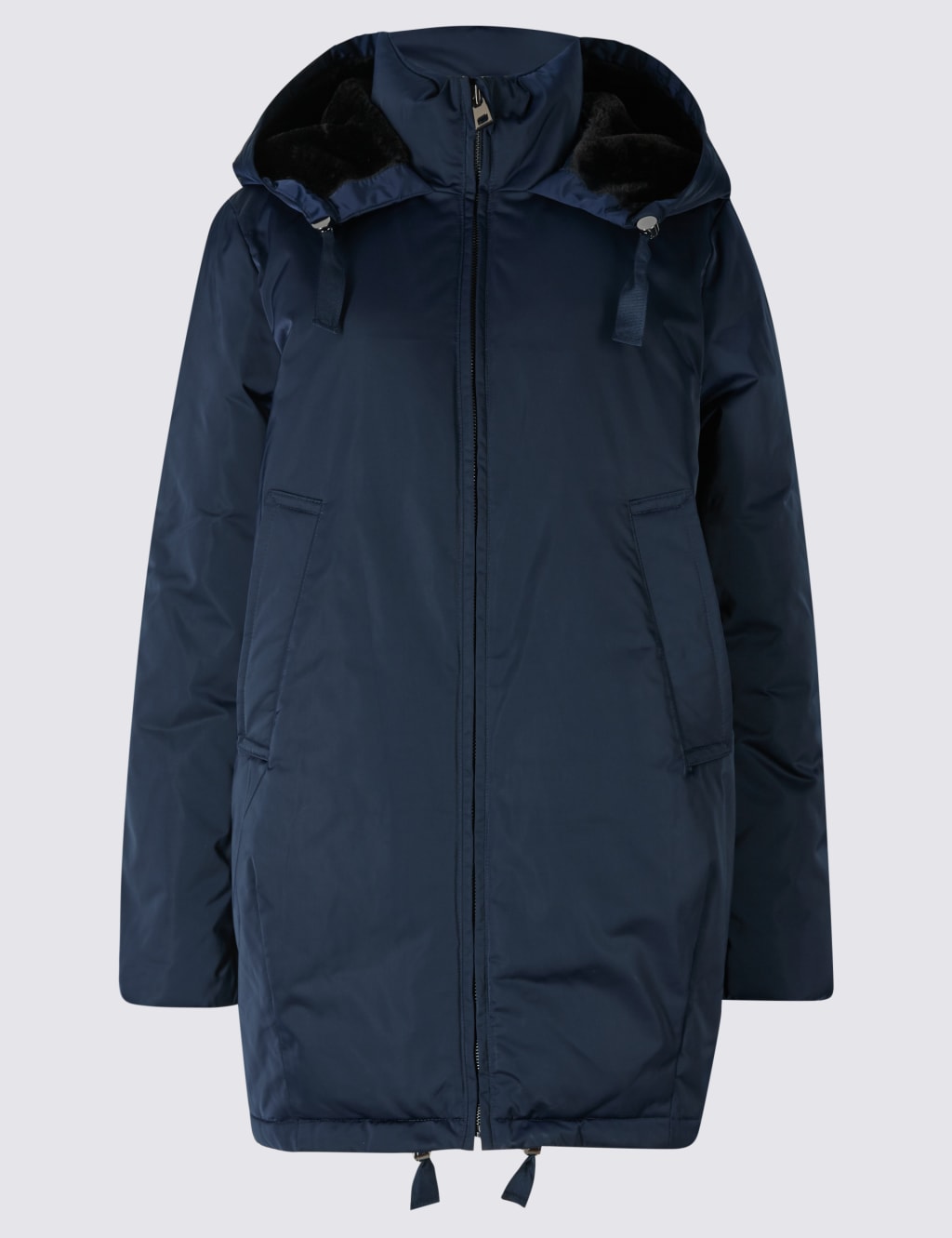 Faux Fur Hooded Padded Jacket 2 of 5
