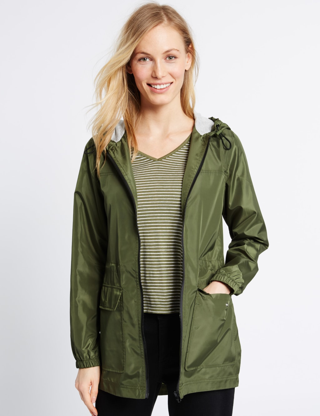 Pack Away Parka with Stormwear M S Collection M S