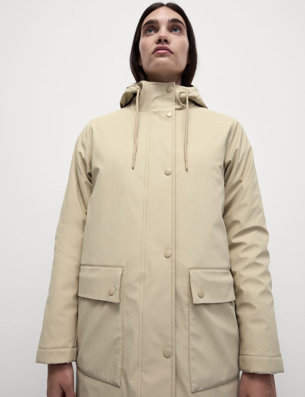 Rubber hooded raincoat new arrivals