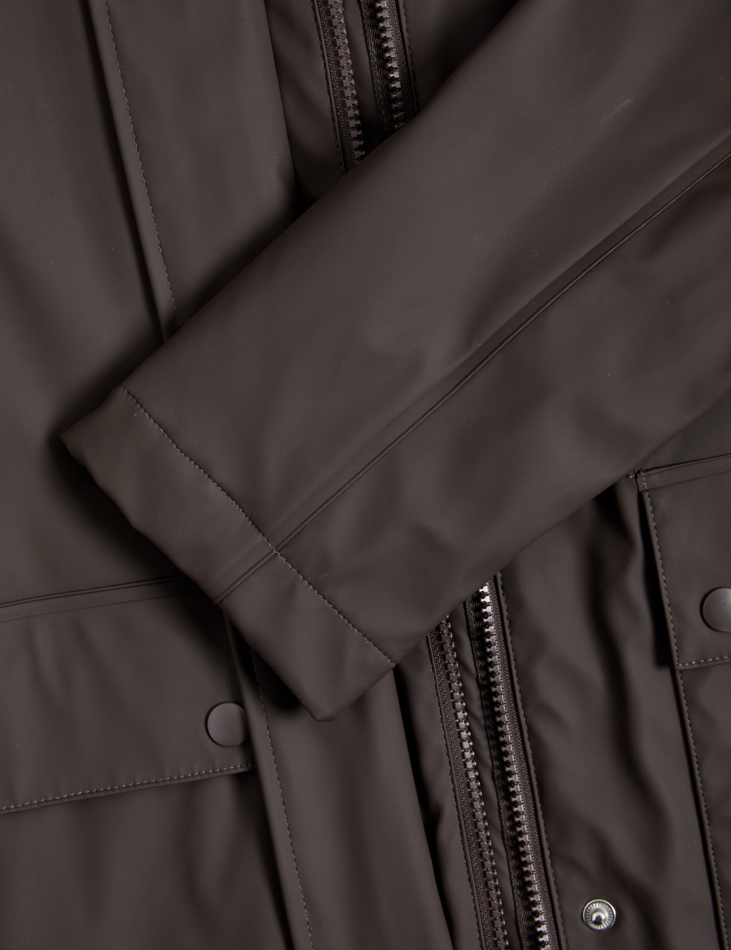 Mens rubberised raincoat online