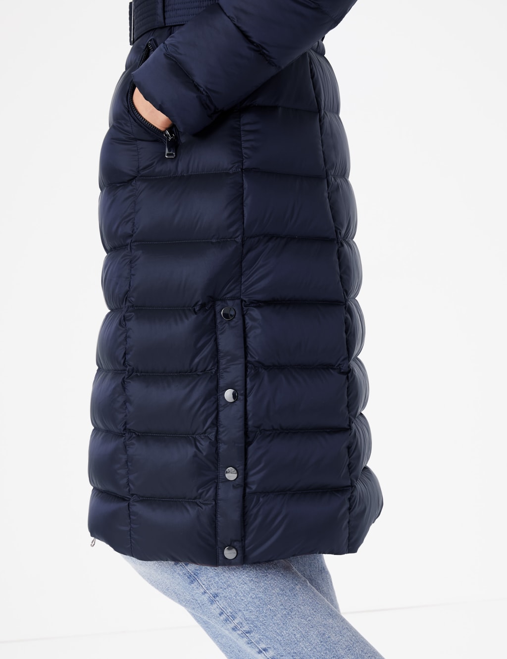 Feather & Down Belted Coat 6 of 7