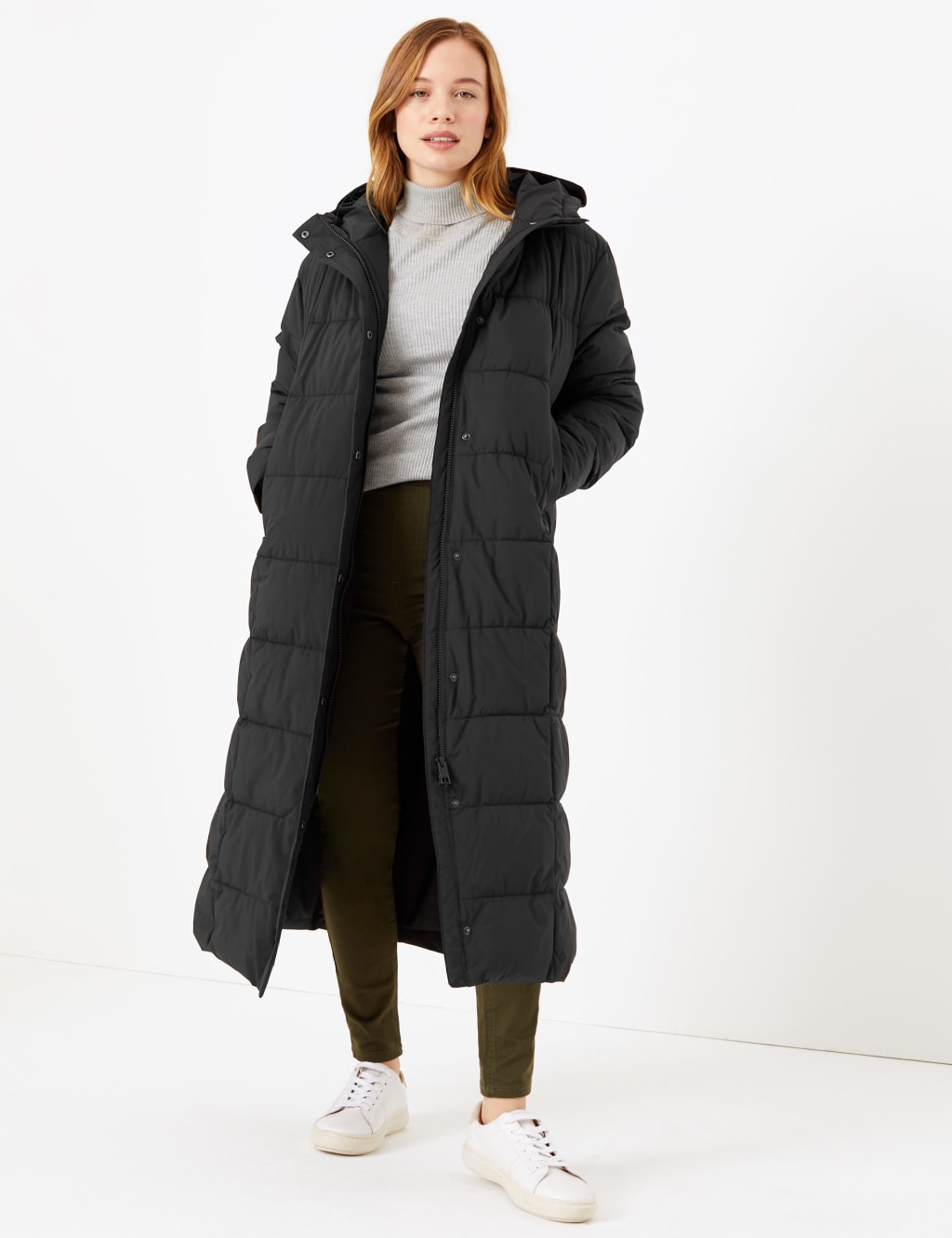 PETITE Padded Duvet Coat M S Collection M S