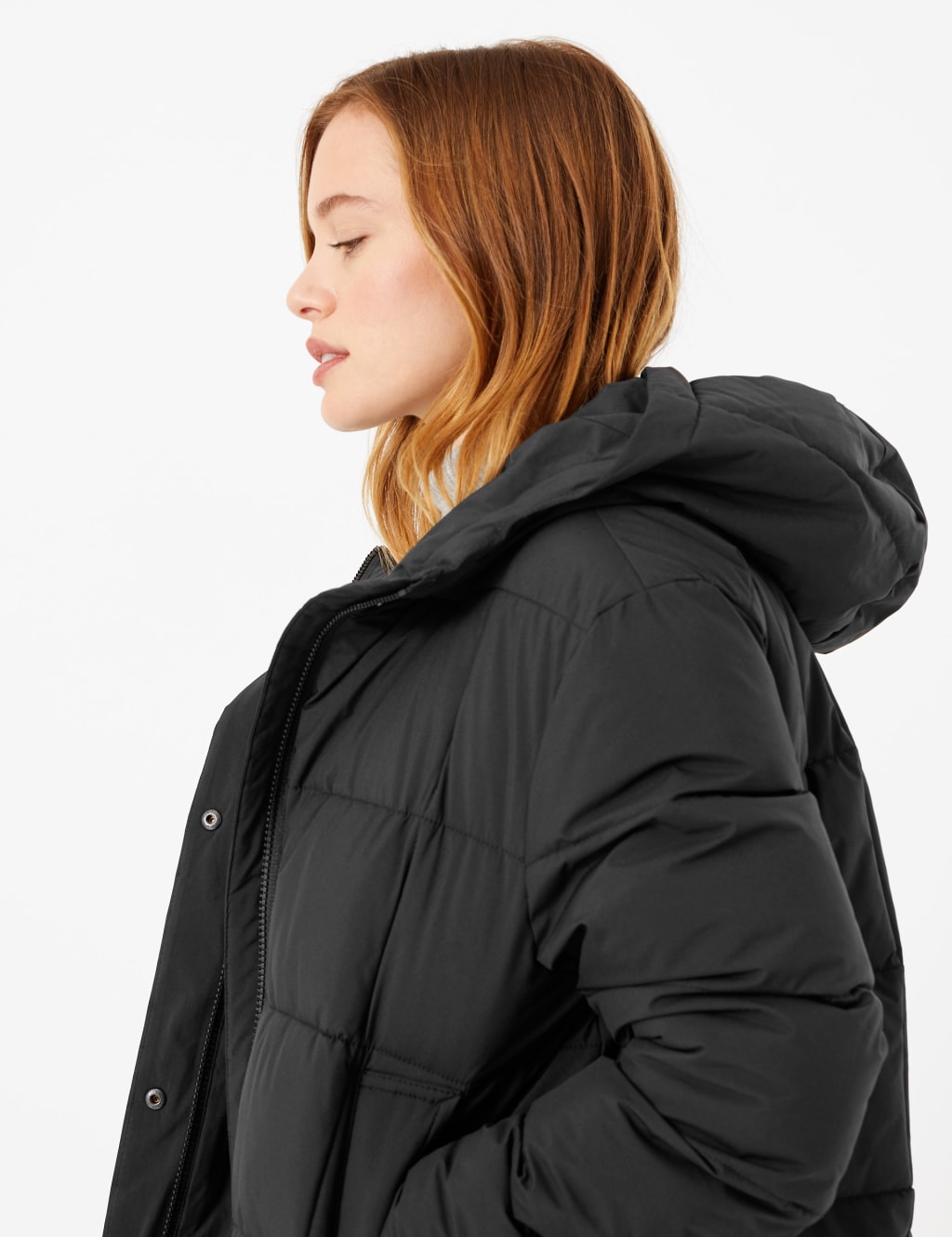 PETITE Padded Duvet Coat 5 of 5