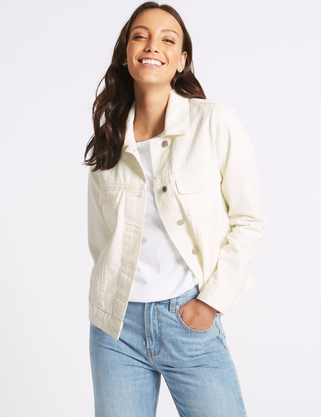 M&s womens denim jacket sale