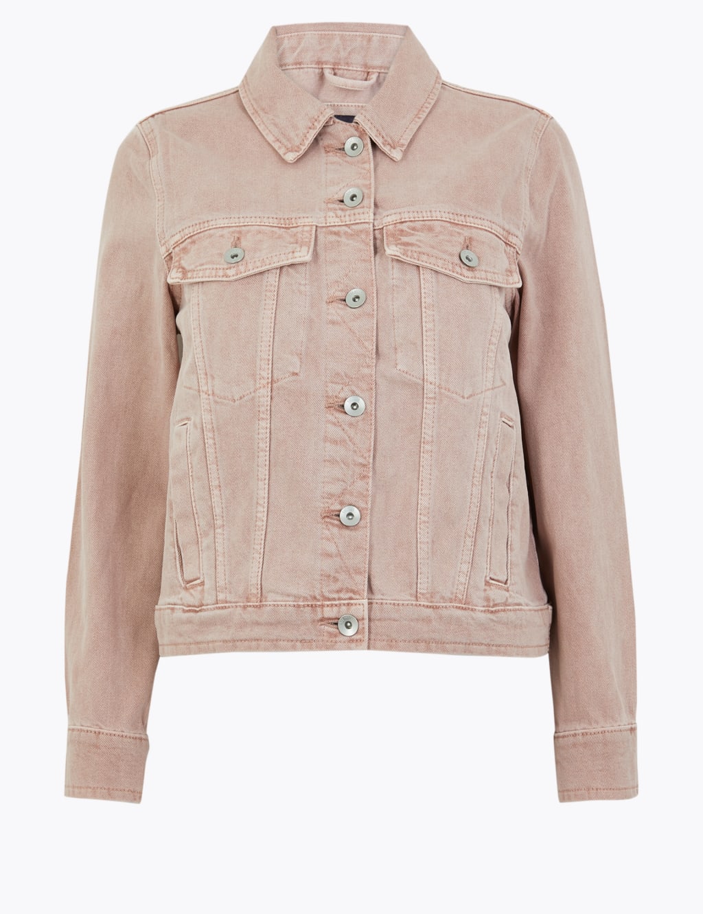 Petite Pure Cotton Denim Jacket M S Collection M S