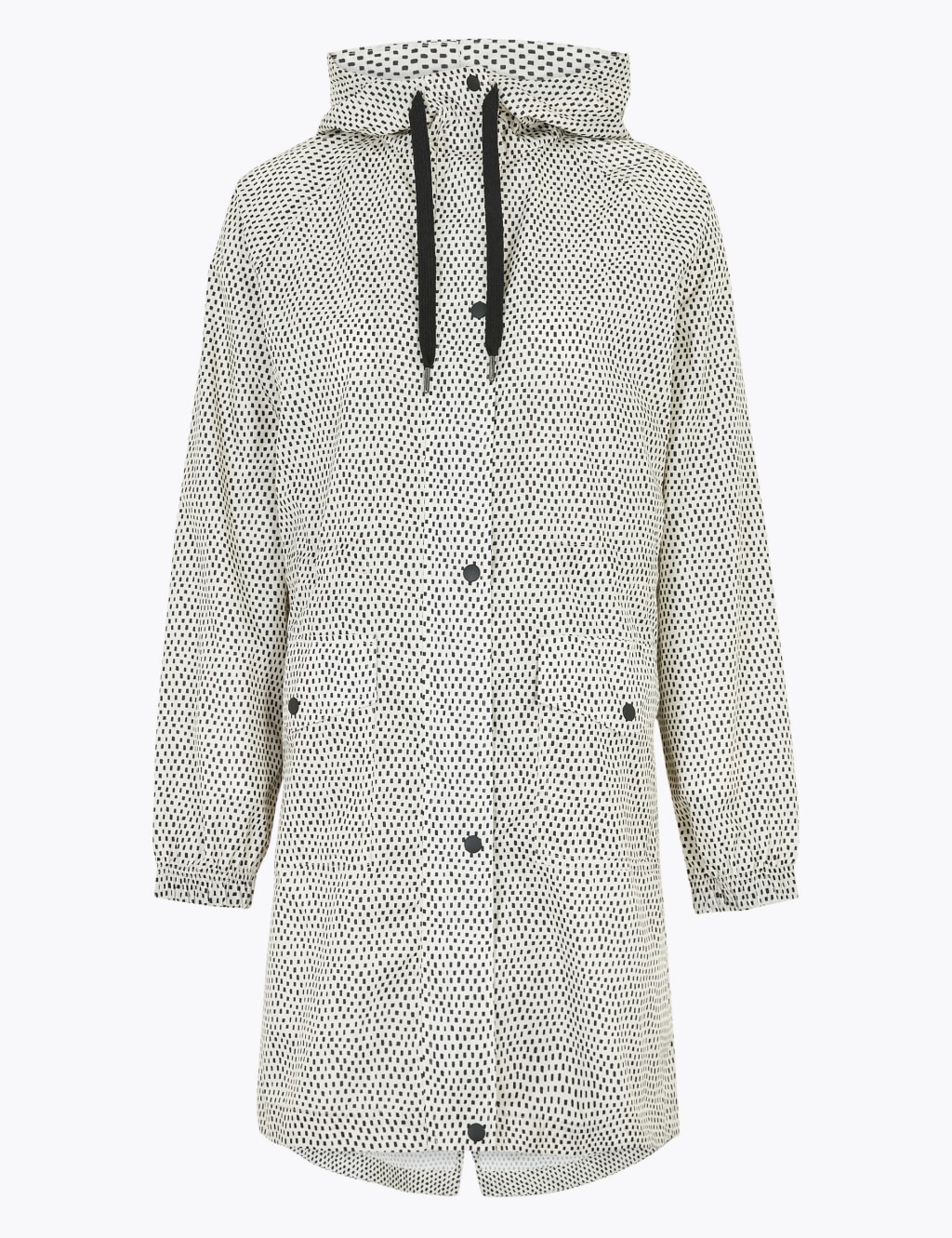 Showerproof Printed Hooded Raincoat 1 of 1