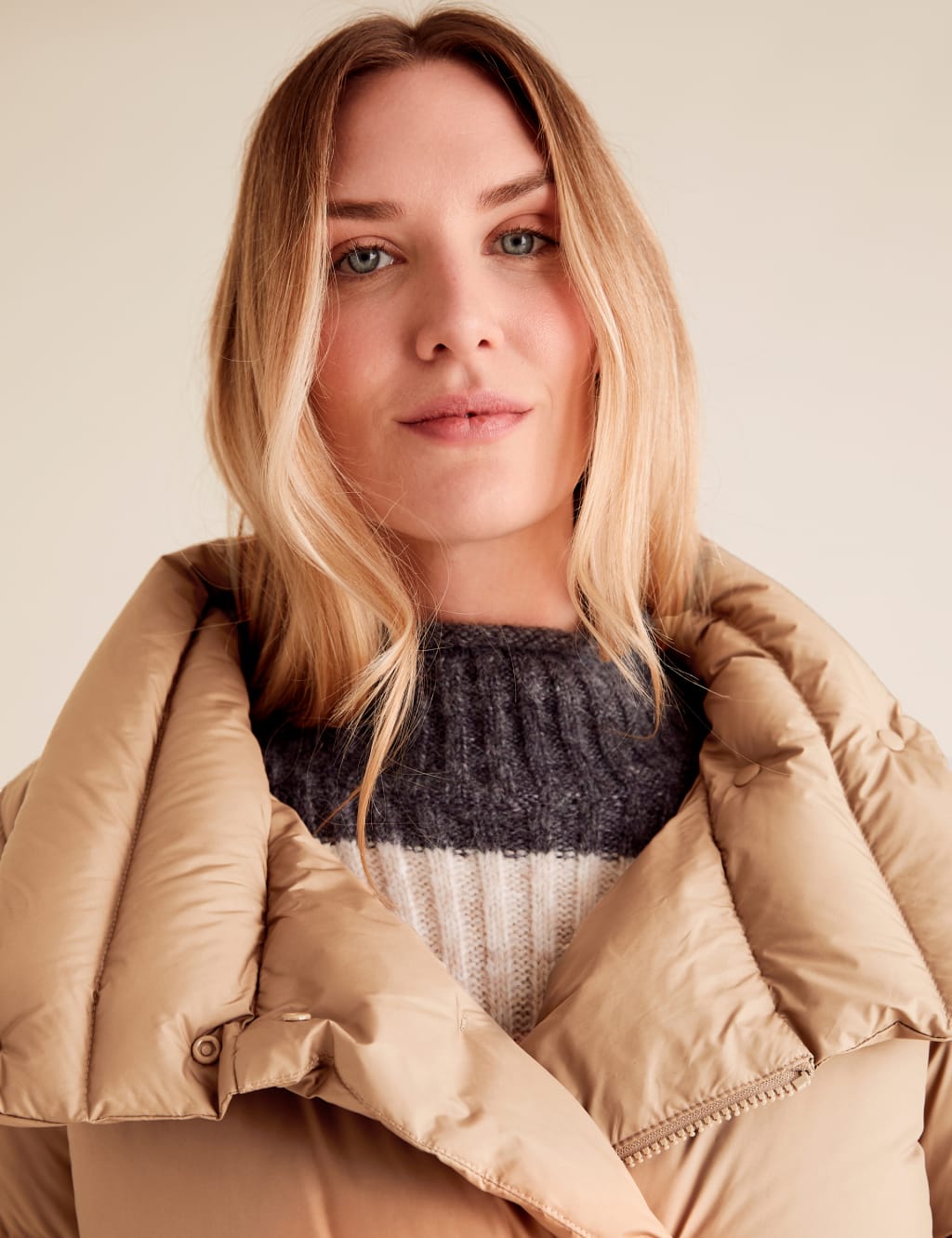 Feather & Down Duvet Puffer Coat 3 of 5
