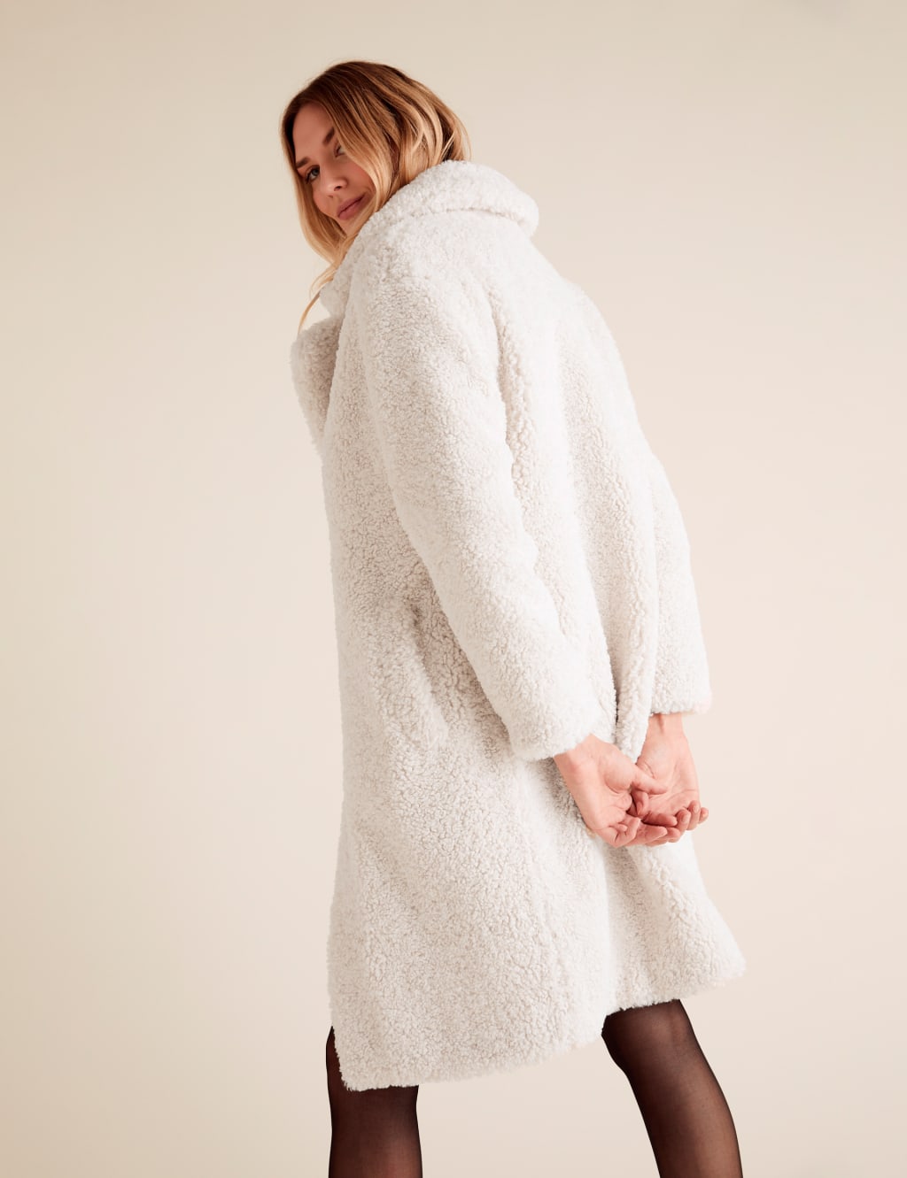 Marks and spencer teddy coat sale